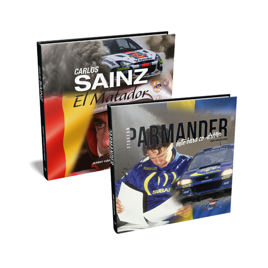 Rallylegenderna Carlos Sainz + Staffan Parmander